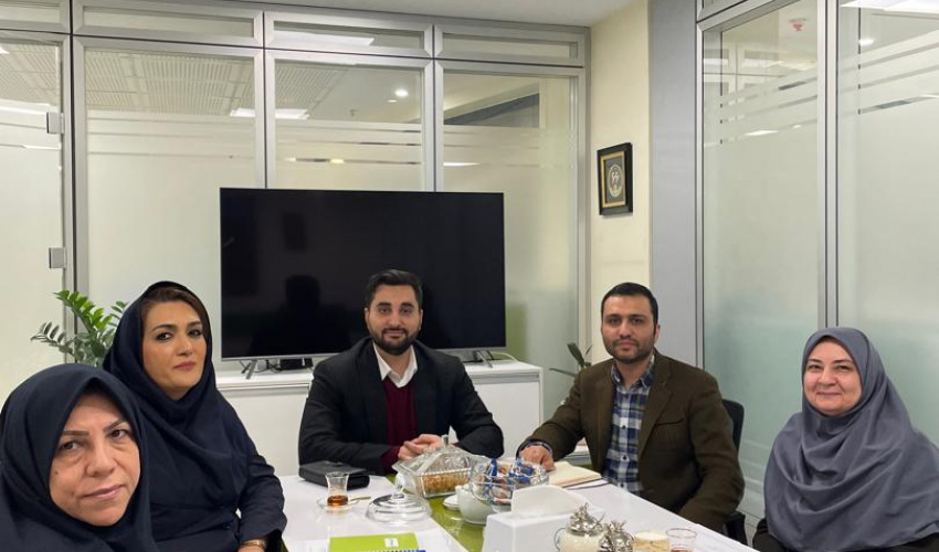دیدار و مذاکره نمایندگان مؤسسه آموزش عالی بیمه اکو با شرکت بیمه البرز