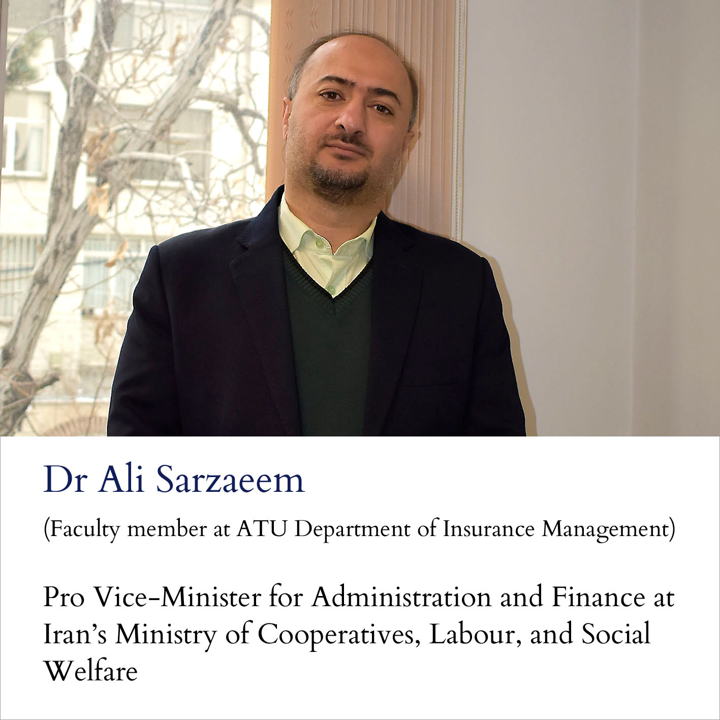 Dr Ali Sarzaeem
